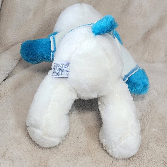 Vintage 1979 SMURF Peyo Wallace Berrie & CO. Plush Toy 11" I Smurf You T Shirt - Picture 5 of 8